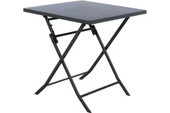 Hespéride Tables De Jardin>Table Greensboro Carree Graphite 2 Places