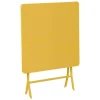 Hespéride Tables De Jardin>Table Greensboro Carree Moutarde 2 Places