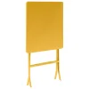 * Tables De Jardin>Table Greensboro Haute Carre Moutarde 2 Places