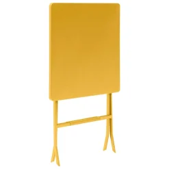 * Tables De Jardin>Table Greensboro Haute Carre Moutarde 2 Places