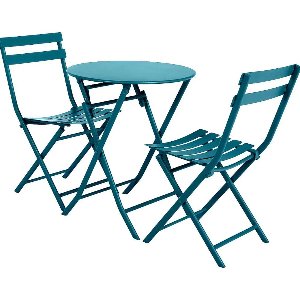 Hespéride Tables De Jardin>Table Greensboro Ronde Canard 2 Places