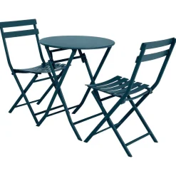 * Tables De Jardin></noscript>Table Greensboro Ronde Petrole 2 Places