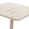 * Tables De Jardin>Table Haute Phuket Carree Argile 2 Places