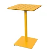* Tables De Jardin>Table Haute Phuket Carree Ocre 2 Places