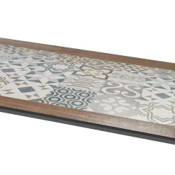 Hespéride Tables De Jardin>Table Lambada Fixe Ceramique Graphite 8 Places