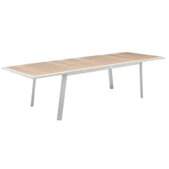 * Tables De Jardin></noscript>Table Pavane Extensible Aluminium Lin 12 Places