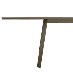 * Tables De Jardin></noscript>Table Pavane Extensible Aluminium Seigle Praline 10 Places