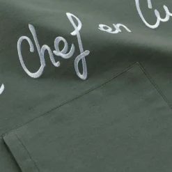 maxibazar Tablier Et Poche 60X84 Cm Coton Cuistot Kaki- Tabliers Et Accessoires