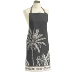 maxibazar Tablier 60X84Cm Coton Cocoty Taupe- Tabliers Et Accessoires