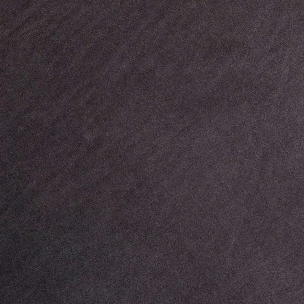 Atmosphera Tabourets>Tabouret Appoint Velours Arty Gris