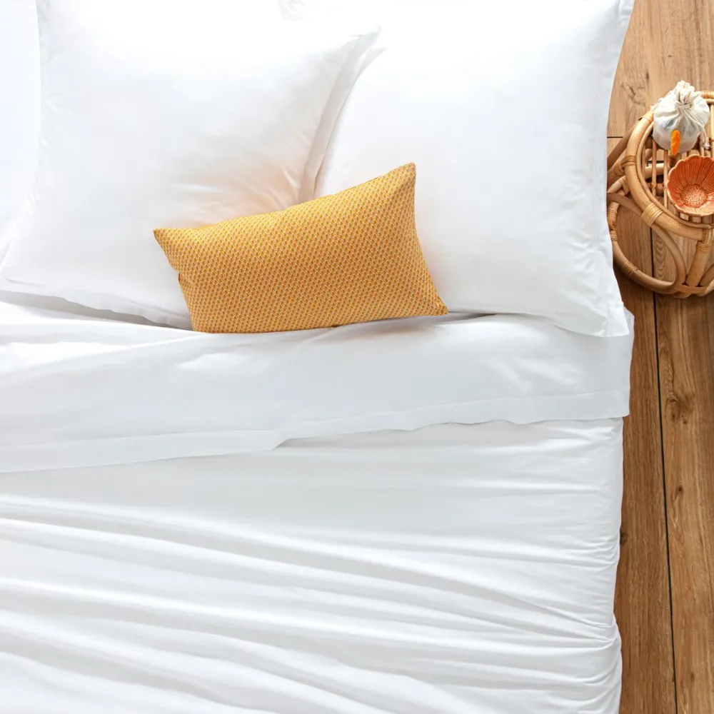 Atmosphera Taie Oreiller Blanc 63X63Cm- Taies D'Oreillers Et De Traversins