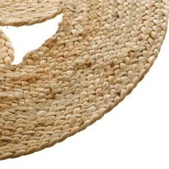 Atmosphera Tapis Ajoure En Jute D.80Cm- Tapis Deco