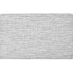 maxibazar Tapis Andy 45X60Cm Vinyle Aspect Chine Gris Clair- Tapis De Cuisine