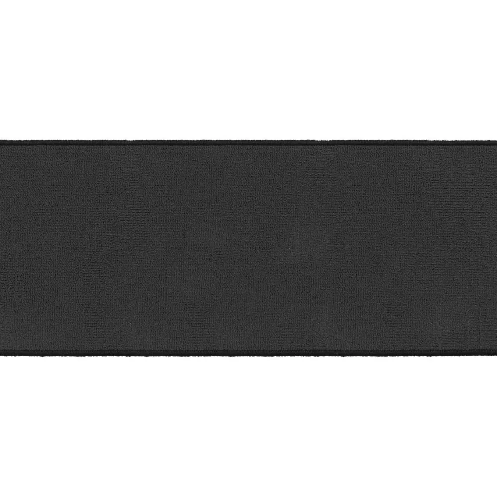 maxibazar Tapis Anna 50X120Cm Gris Anthracite- Tapis De Cuisine