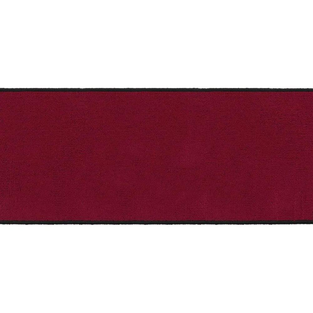 maxibazar Tapis Anna 50X120Cm Rouge- Tapis De Cuisine