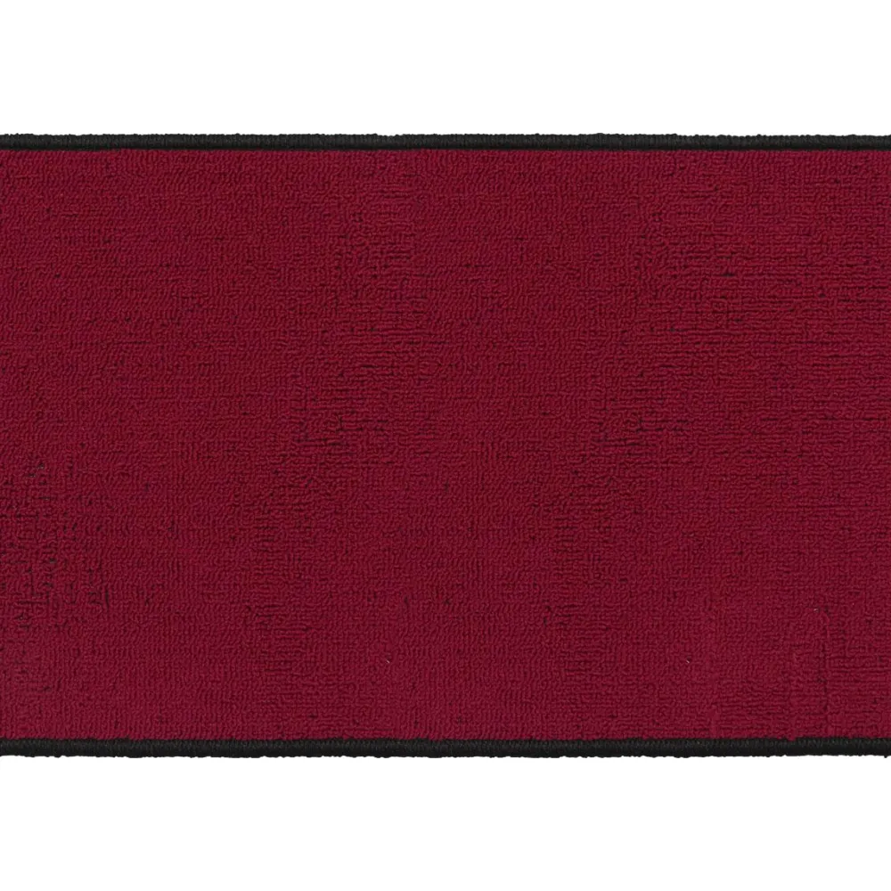 maxibazar Tapis Anna 40X60Cm Rouge- Tapis De Cuisine