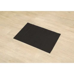 Tapis De Salle De Bain Et Wc|* Tapis Antiderapant 50X70Cm Noir