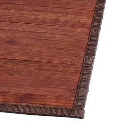 Five Tapis Bambou Latte Chocolat 50X80Cm- Tapis Deco