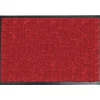maxibazar Tapis Baptiste 40X60Cm Polyamide Pvc Rouge- Tapis D'Entree Et Paillassons