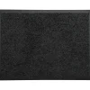 maxibazar Tapis Baptiste 60X80Cm Polyamide Pvc Noir- Tapis D'Entree Et Paillassons