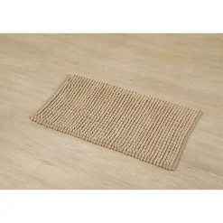 Tapis De Salle De Bain Et Wc|* Tapis Boules 50X90Cm Beige