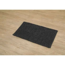 Tapis De Salle De Bain Et Wc|* Tapis Boules 50X90Cm Gris