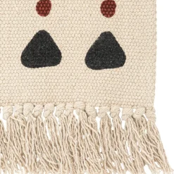 maxibazar Tapis Coton Imprime Tribal 120X170Cm- Tapis Deco