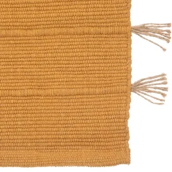 maxibazar Tapis Coton Pompon Jute 60X90Cm En Box- Tapis Deco