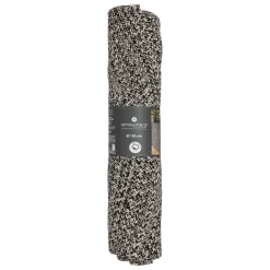 maxibazar Tapis Coton Tresse Bico Cafe D.120Cm- Tapis Deco