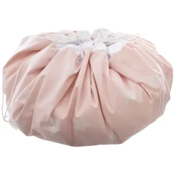Atmosphera Tapis De Jeux A Remballer Rose- Petits Rangements