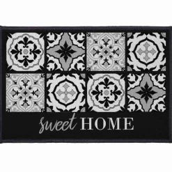 maxibazar Tapis Deco Rectangle 40X60 Cm Imprime Alfama- Tapis De Cuisine