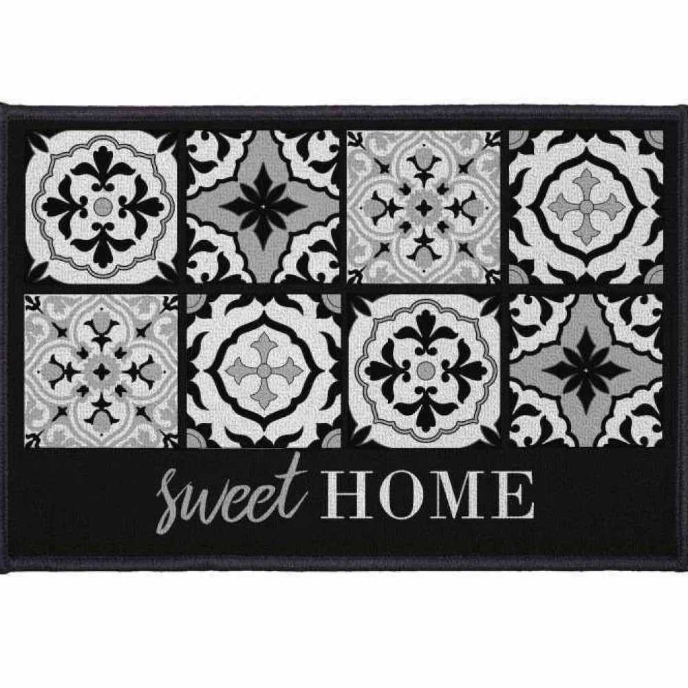 maxibazar Tapis Deco Rectangle 40X60 Cm Imprime Alfama- Tapis De Cuisine