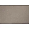 maxibazar Tapis Deco Rectangle 50X80 Cm Uni Primobis Gris- Tapis De Cuisine
