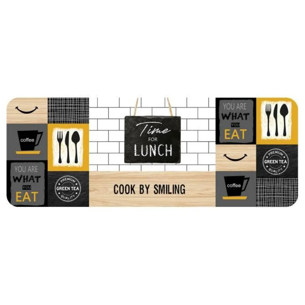 maxibazar Tapis Deco 45X120Cm Arrina- Tapis De Cuisine