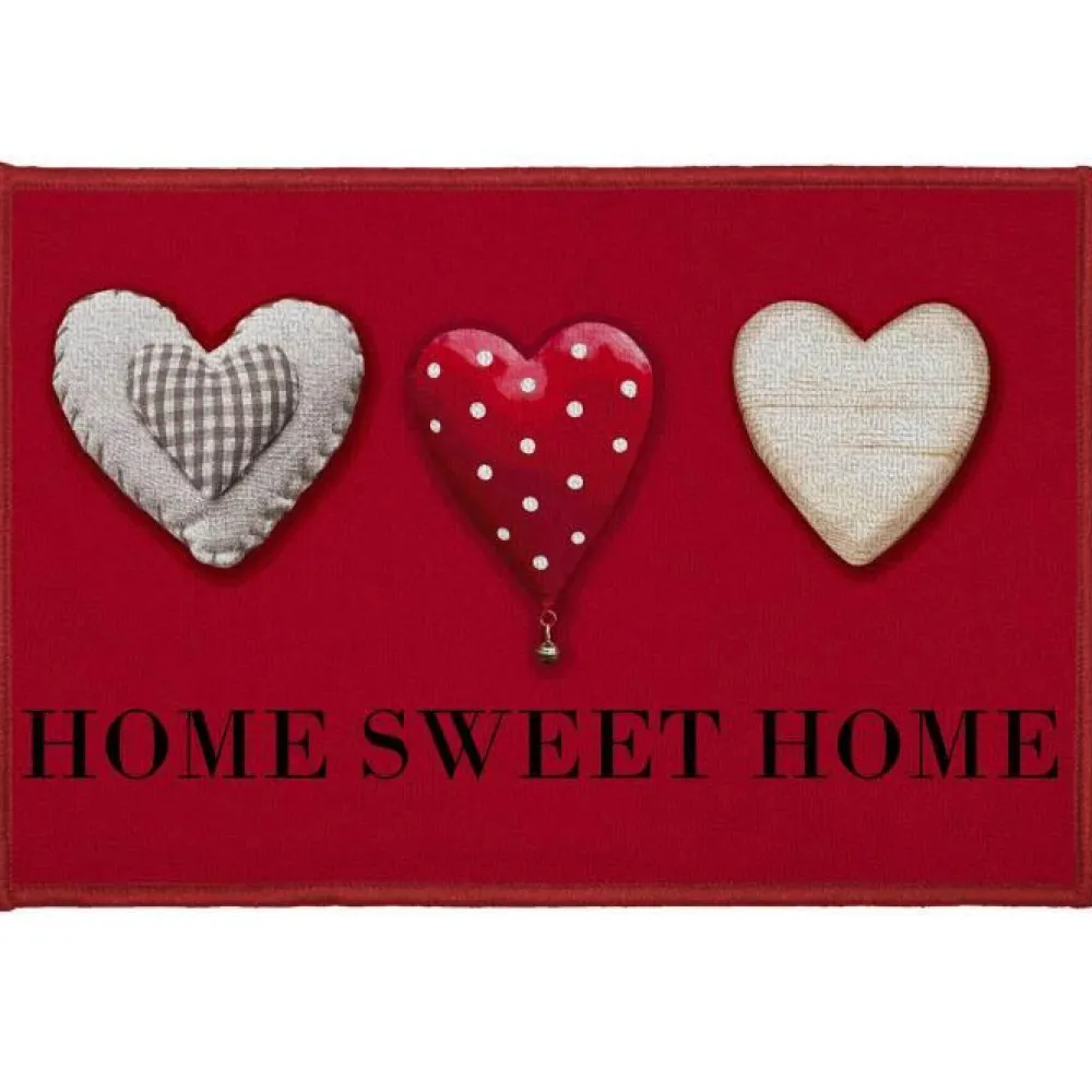 maxibazar Tapis Deco 40X60Cm Imprime Home Passion- Tapis De Cuisine