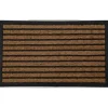 maxibazar Tapis Eloi 45X75Cm Coco Tresse Caoutchouc Traits- Tapis D'Entree Et Paillassons