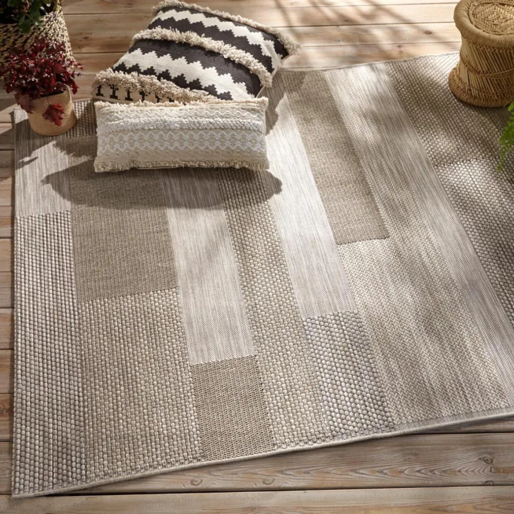 Atmosphera Tapis Exterieur Effet Laine D.160X230Cm- Tapis Exterieur