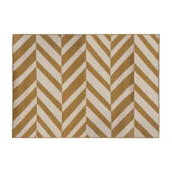 maxibazar Tapis Exterieur Et Interieur Color Ocre 150X230Cm- Tapis Exterieur