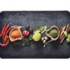 maxibazar Tapis Imp 40X60Cm Polyester Epices- Tapis De Cuisine