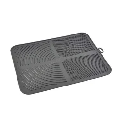 Repas Et Accessoires|* Tapis Litiere Et Maison De Toilette 41.5X32Cm Anthracite