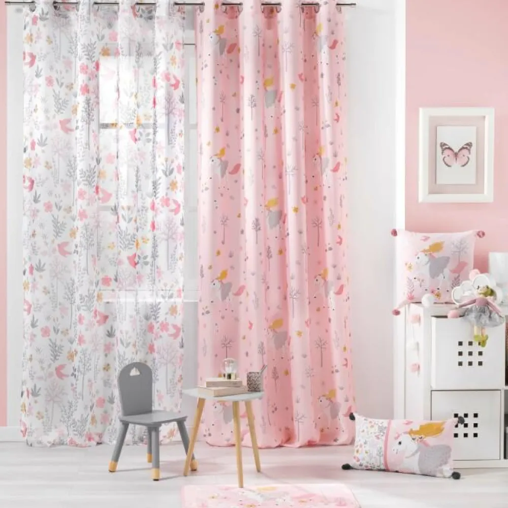 maxibazar Tapis Rectangle 45 X 75 Cm Velours Imprime Fee Des Bois- Tapis Enfant