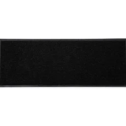 maxibazar Tapis 45X120Cm Pvc Noir- Tapis D'Entree Et Paillassons