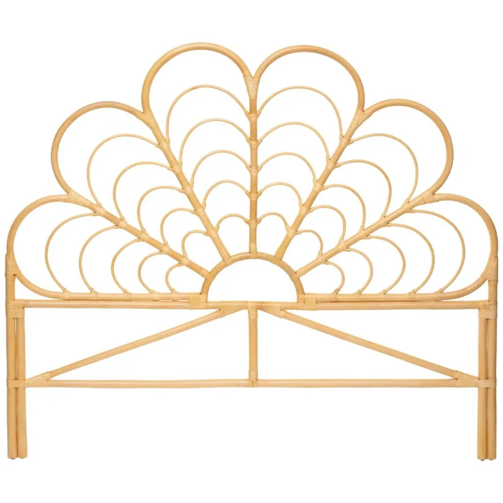 Atmosphera Tete De Lit Rotin Aoni D.160X3X140Cm- Objets Et Accessoires Deco