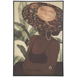 maxibazar Toile Chapeau 60X90Cm- Toiles Et Tableaux