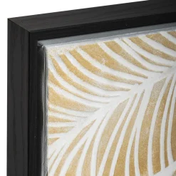 Atmosphera Toile Feuille D.78X78Cm- Toiles Et Tableaux