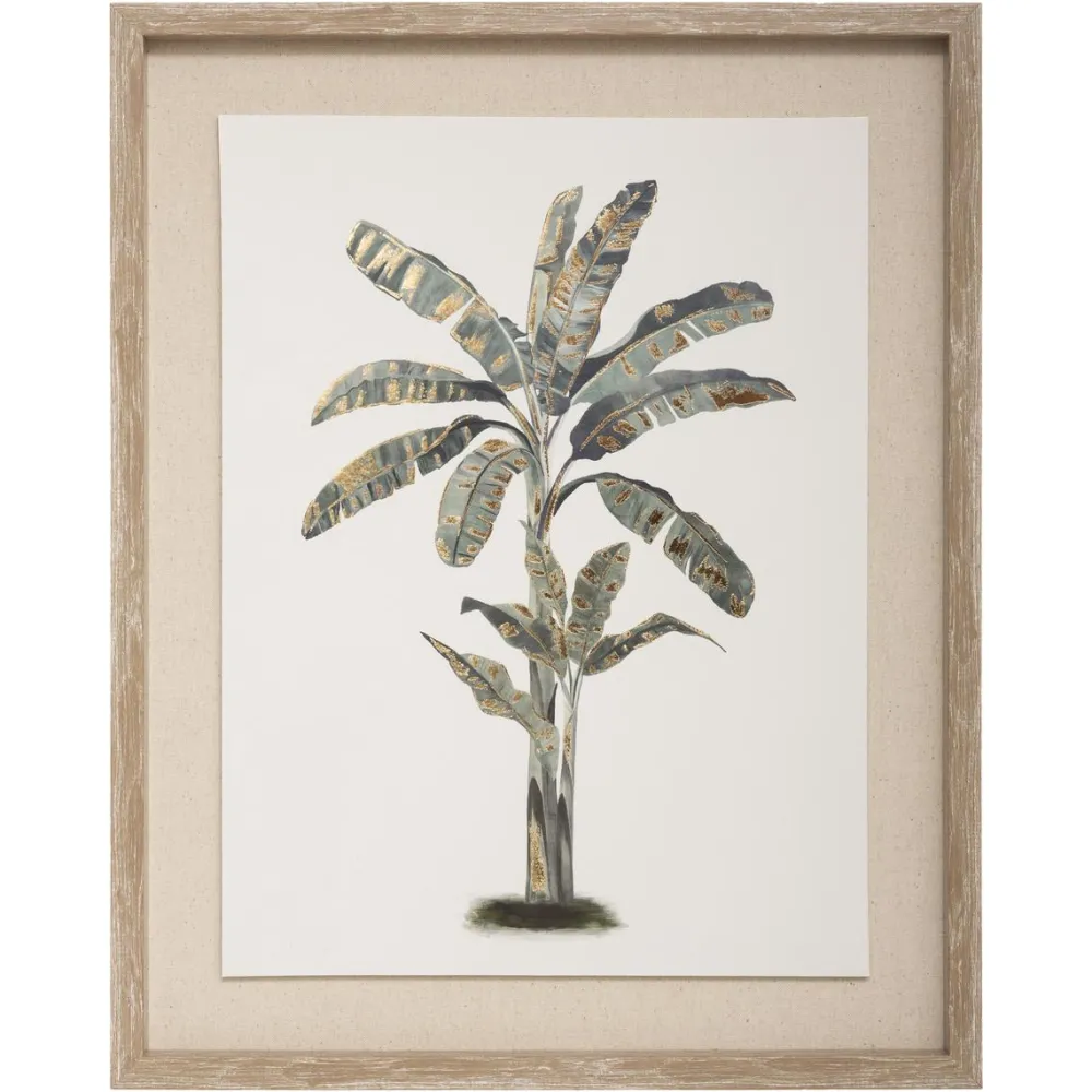 maxibazar Toile Imprime Arbre Cadre 40X50Cm- Toiles Et Tableaux