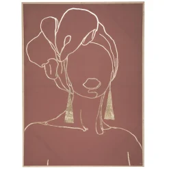Atmosphera Toile Imprimee Femme D.60X80Cm- Toiles Et Tableaux