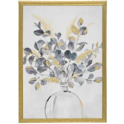 Atmosphera Toile Imprimee Fleur D.50X70Cm- Toiles Et Tableaux