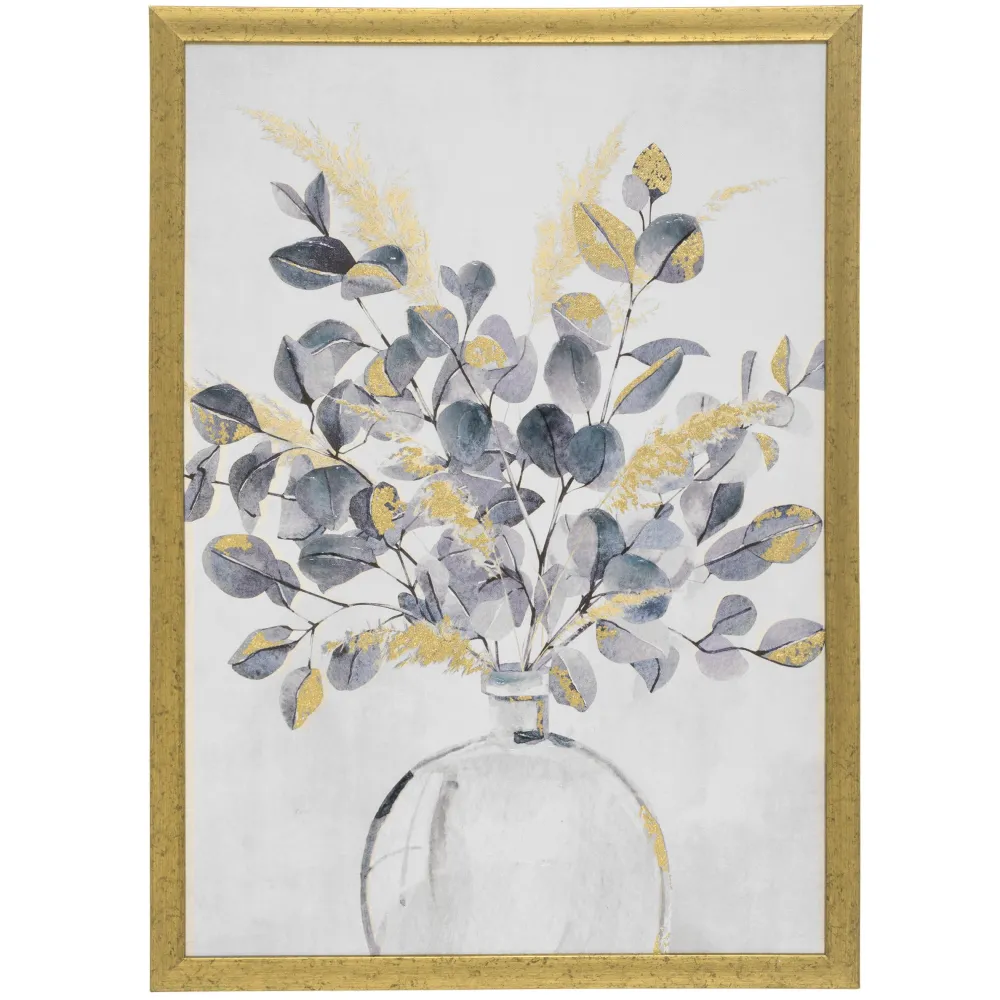 Atmosphera Toile Imprimee Fleur D.50X70Cm- Toiles Et Tableaux