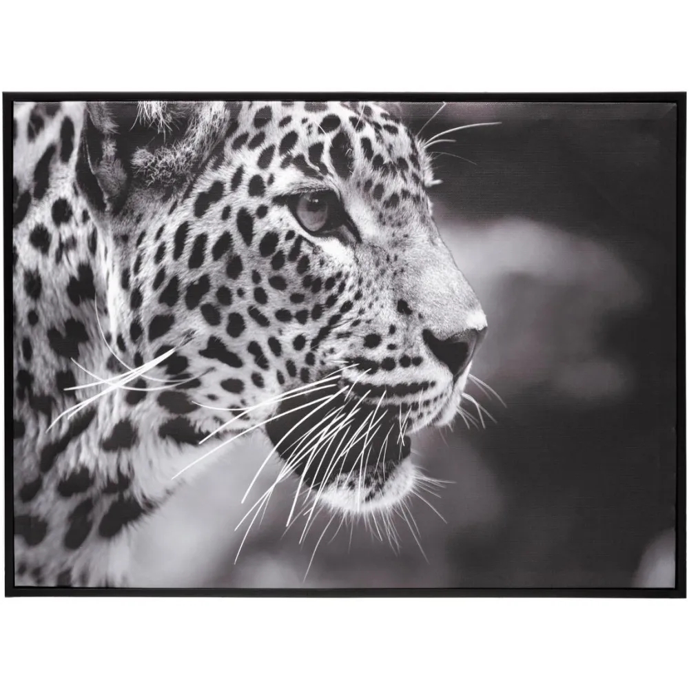 Atmosphera Toile Imprimee Leopard D.58X78Cm- Toiles Et Tableaux